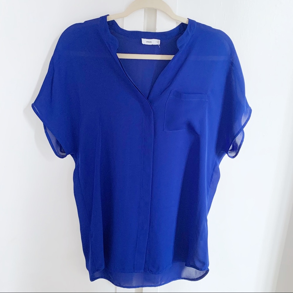 Vince silk top